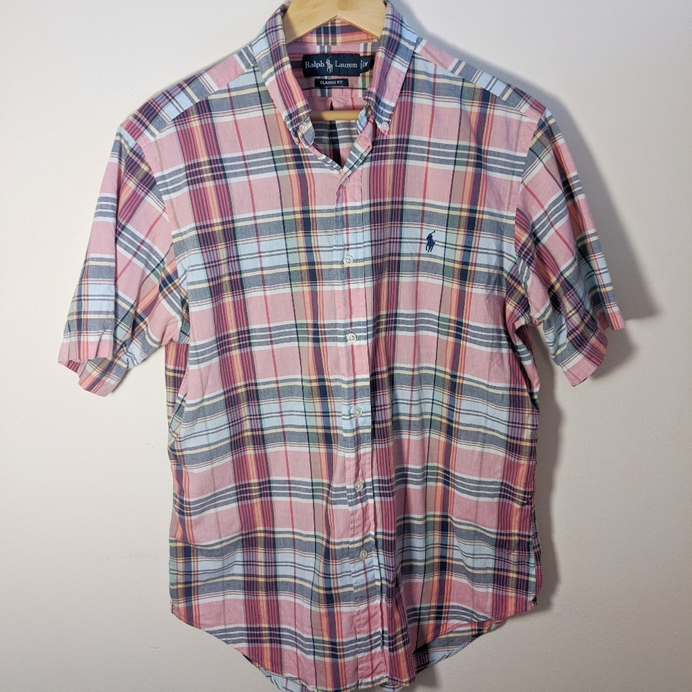 Ralph Lauren|| Classic Fit || Plaid Button Down